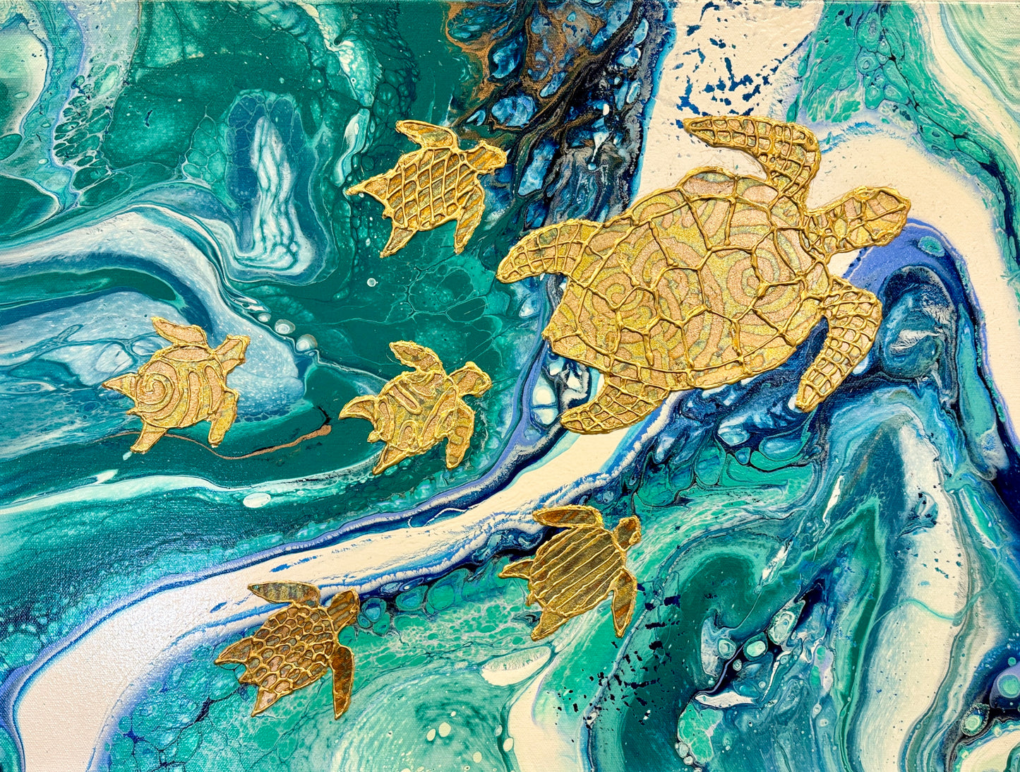 The Golden Sea Turtles II